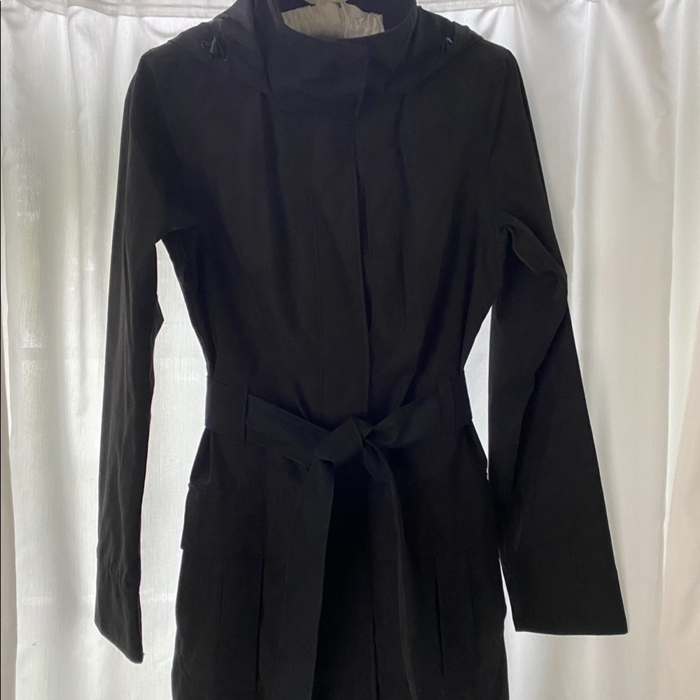 NWOT North Face Black Trench Coat